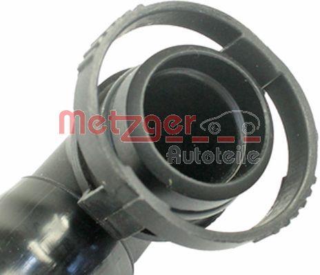 Tuyau, ventilation de carter-moteur (Tuyau de vapeur d'huile moteur) METZGER ref. 2380067